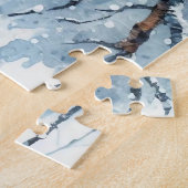 Winter-Eulen-Rätsel Puzzle (Seite)
