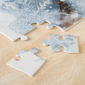 Winter-Eulen-Rätsel Puzzle (Seite)