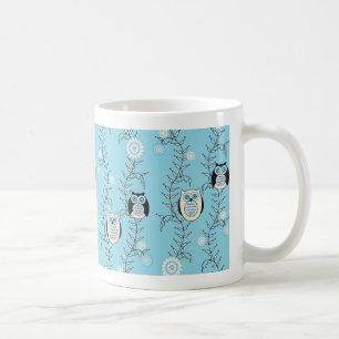 Winter-Eulen-Tasse Kaffeetasse