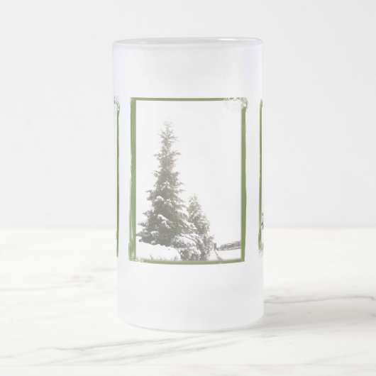 Winter Evergreens Frosty Tasse (Mittel)