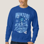 Winter - evil snowflakes sweatshirt (Vorderseite)