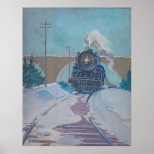 Winter Express - Kulhanek Bahn Szene (1968) Poster