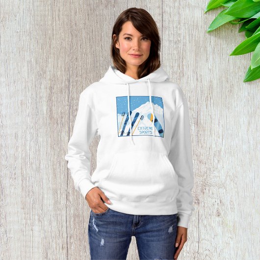 Winter Extreme Sports Hoodie
