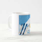 Winter Extreme Sports Kaffeetasse (Vorderseite Links)