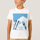 Winter Extreme Sports T-Shirt (Vorderseite)