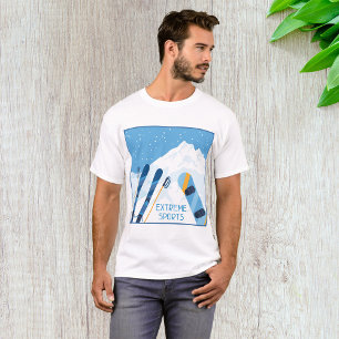 Winter-Extremsportarten T-Shirt