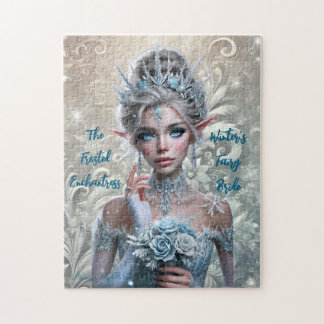 Winter Fairy Bride Magical Winter Wonderland Puzzle