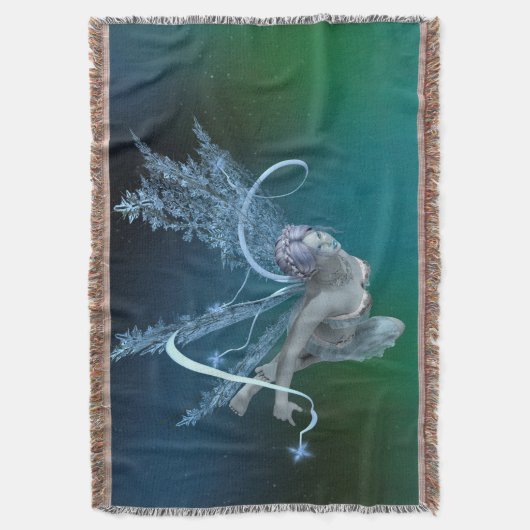 Winter Fairy Decke (Vorderseite Vertikal)