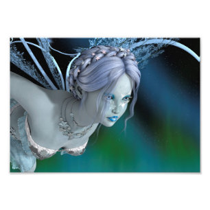 Winter Fairy Fotodruck