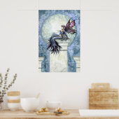 Winter Fairy Full Moon Poster drucken (Küche)