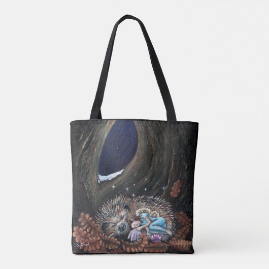 Winter Fairy Guardian of Dreams Tasche (Rückseite)