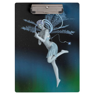 Winter Fairy Klemmbrett