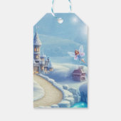 Winter Fairy Königreich | Holiday Themed Geschenkanhänger (Rückseite)