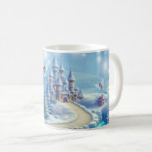 Winter Fairy Königreich | Holiday Themed Kaffeetasse (VorderseiteRechts)