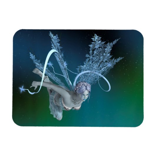 Winter Fairy Magnet (Horizontal)