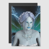 Winter Fairy Magnetkarte (Vorne/Hinten)