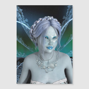 Winter Fairy Magnetkarte