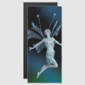 Winter Fairy Magnetkarte (Vorne/Hinten)