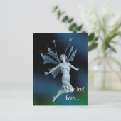Winter Fairy Postkarte (Stehend Vorderseite)