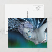 Winter Fairy Postkarte (Vorne/Hinten)