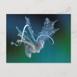 Winter Fairy Postkarte