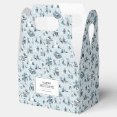 Winter Familienspass Weihnachtsfeiertag Geschenkschachtel (Geöffnet)