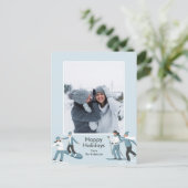 Winter Family Fun Weihnachten Foto (Stehend Vorderseite)