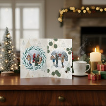 Winter Family Moments – Snowy Invitation Card"