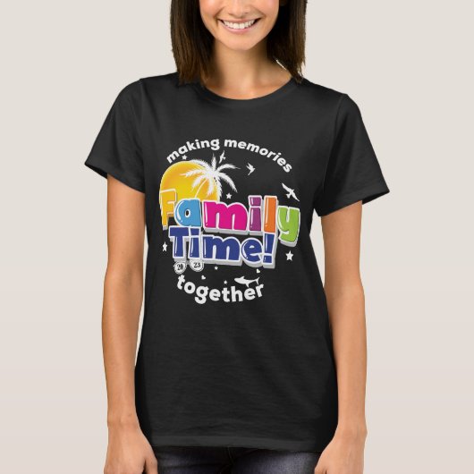 Winter Family Road Trip 2024, Familienurlaub T-Shirt (Vorderseite)