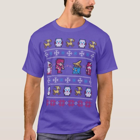 Winter-Fantasie-Geschenk T-Shirt (Vorderseite)