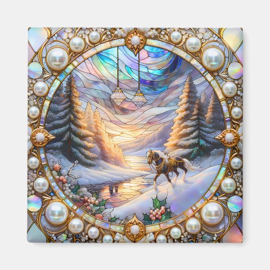 Winter Fantasy Magnet (Vorne)