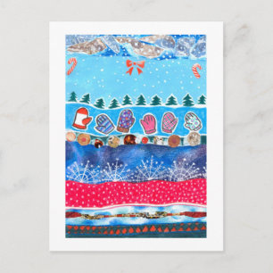 Winter Fantasy Postcard Postkarte
