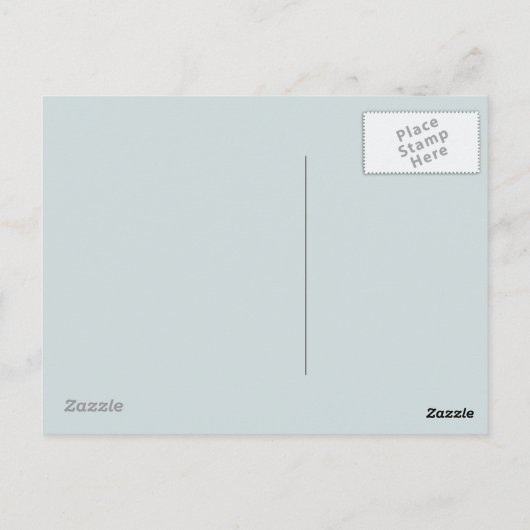 Winter Fantasy Postcard Postkarte (Rückseite)