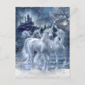 Winter Fantasy Postkarte (Vorderseite)