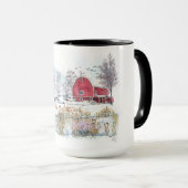 Winter Fantasy-Tasse Tasse (VorderseiteRechts)