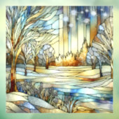 Winter Fantasy Window Cloning Fensteraufkleber (Blatt 3)