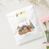 Winter Farmer Market Teddy Bear Baby Shower Geschenktütchen (Versiegelt)