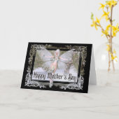 Winter Fee - Fantasy Mother Day Card Karte (Gelbe Blume)