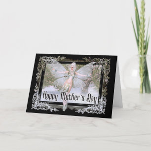 Winter Fee - Fantasy Mother Day Card Karte