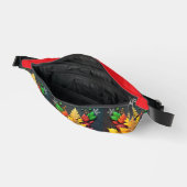 "Winter Feierliche Sparkle" Bauchtasche (Offen)