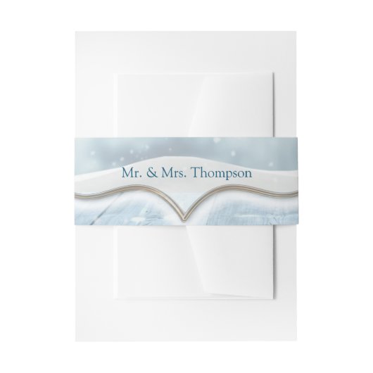 Winter Feiertag Einladungsbanderole (Vorderseite Beispiel)