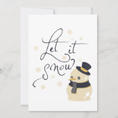 Winter Feiertagskarte (Vorderseite)