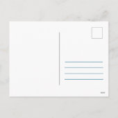 Winter Feiertagspostkarte (Rückseite)