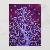 Winter Feiertagspostkarte (Vorderseite)