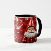 Winter Festive 3D Tasse - Ideal für gemütlichen Ur (VorderseiteRechts)