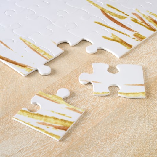 Winter Field Jigsaw Puzzle (Seite)