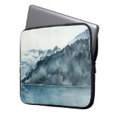 Winter Fjords Laptopschutzhülle (Vorderseite Links)