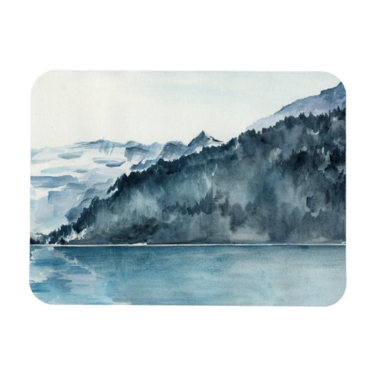 Winter Fjords Magnet (Horizontal)