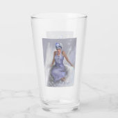 Winter Flame Glass Cup Glas (Rückseite)