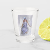 Winter Flame Shot Glass Schnapsglas (Vorderseite)